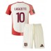 Maillot de foot Olympique Lyonnais Alexandre Lacazette #10 Troisième vêtements enfant 2024-25 Manches Courtes (+ pantalon court)